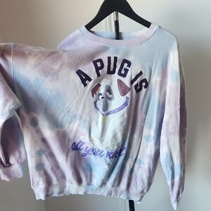 Percy Pocahontas Disneyland Tie-dye Sweatshirt
